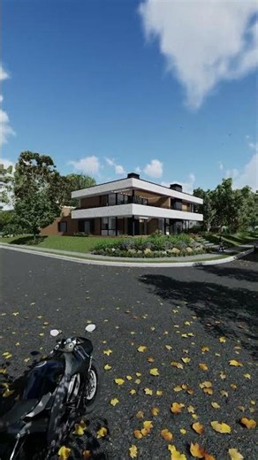 Modern House 3D Architectural Visualization #housedesign #architecture