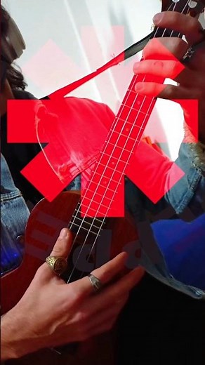 Otherside INTRO – RHCP | Ukulele + Anthony Kiedis Vocals | Tabs on Screen