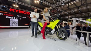 Kymco CV-R5: a EICMA lo scooter adventure che debutta in Europa