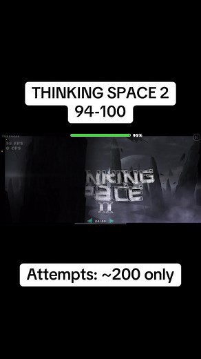 Geometry Dash: Thinking Space 2 Level Guide