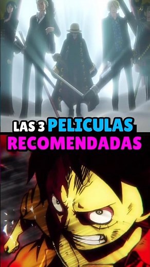 3 MUST-WATCH ONE PIECE MOVIES! #OnePiece #Luffy #Anime