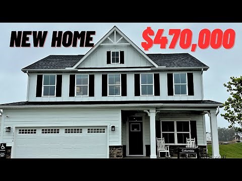 Ryan Homes Columbia Model Home Tour | Sunbury, OH |Rolling Hills | 4 Bedrooms | 2.5 Bathrooms