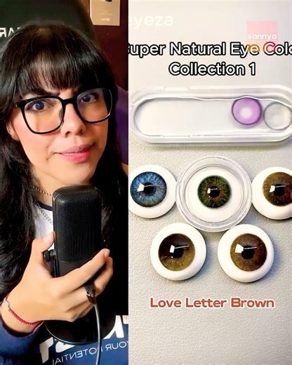 Which Pupil Color Suits You Best? Try on Contact Lenses for Brown Eyes 💖