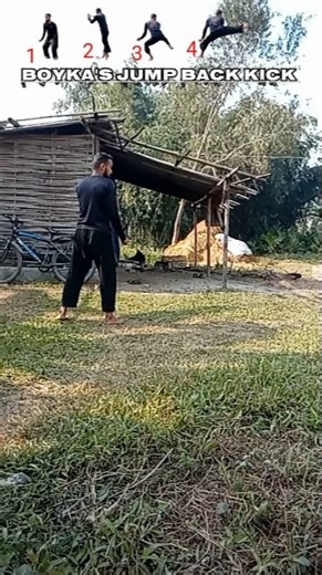 Boyka Jump Back Kick 🔥 | Undisputed Style Tutorial