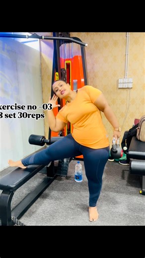 6 best exercise to reduse your side belly fat. #gymmotivation #gymheals #exercise #gymlife #growthmindset #gymloversfitness #creatorsearchinsights #gymlife Three muscles fitness center | Ladies Fitness by Sonia