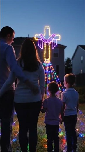 12 FT Easter Waterfall String Lights