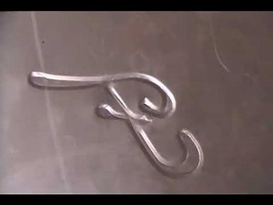 bead rolling the ford script