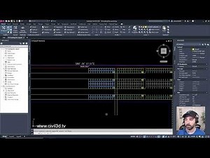 How to Layout a Parking Lot Using the ORTHO Command in Civil 3D 2023