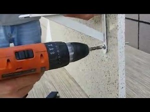 How to install and use hollow wall anchor molly bolt