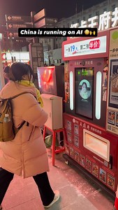 As a Software Developer🧑‍💻, watching this AI shift in China is scary😳. . . #china #AI #travel #software #engineer Can AI replace us one day what do you think? | Dev Vijay Vargiya