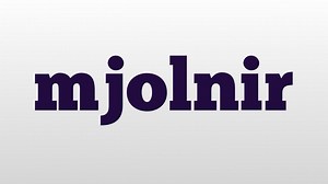 mjolnir meaning and pronunciation