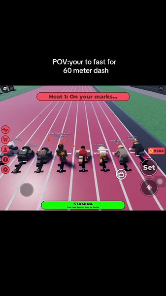 Game:Track and Field Infinite #trackandfield #fyp #roblox #trending