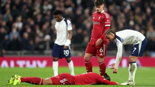 Virgil van Dijk: Xavi Simons wasn't trying to hurt me in red card challenge