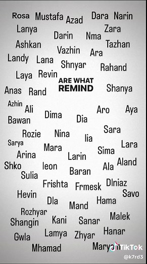 Discover Unique Kurdish Names and Their Meanings