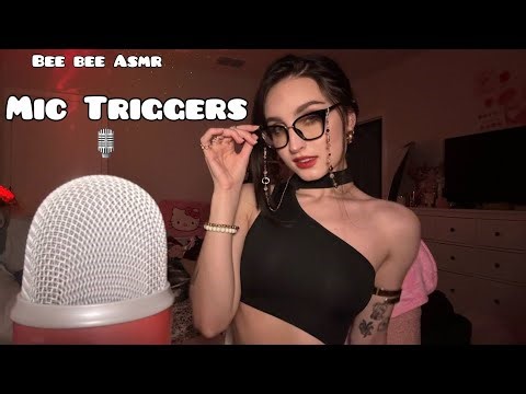 Bee bee Asmr | only mic triggers compilation🎙💤