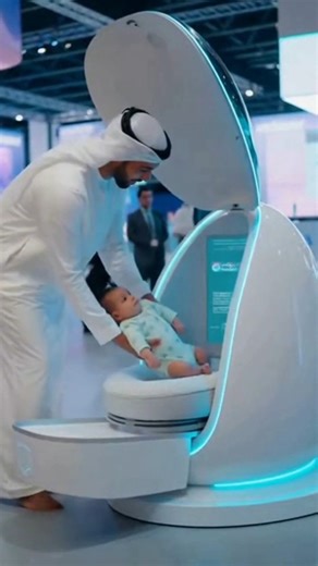 Dubai's Newest AI Diaper Changer Will Shock You👶 AI Baby Diaper Changer 3.0😲 Dubai's Future is Here!