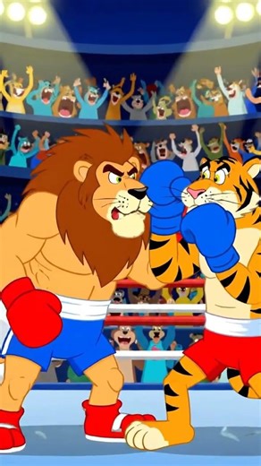 Lion vs Cheetah Boxing Fight 🦁🐆 | Ultimate Animal Battle | Who Wins?