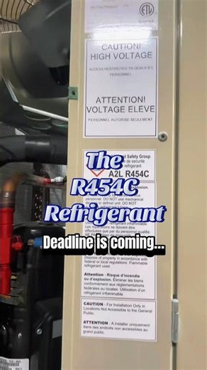 NEW A2L Regulations take affect January 1, 2026! #chillers #refrigeration