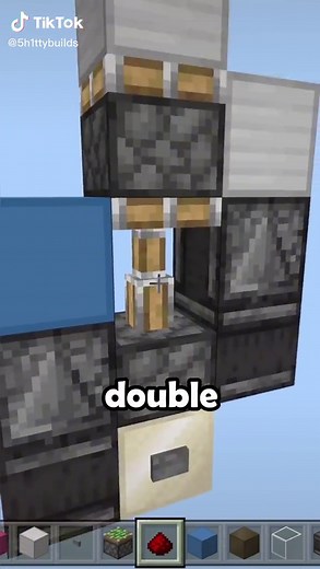 Compact Minecraft Double Piston Extender Tutorial