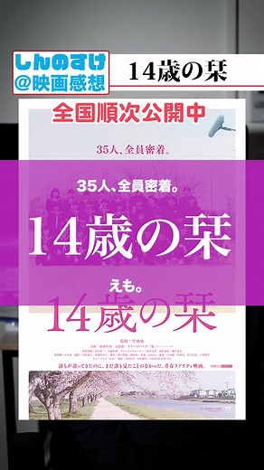 感動の中学生映画！『14歳の栞』上映中の感想