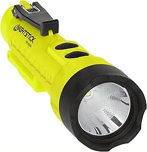 Nightstick XPP-5422GX Intrinsically Safe Dual-Light Flashlight, Green/Black