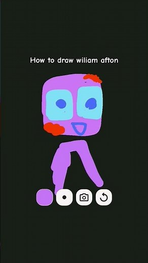 how to draw wiliam afton 👾✨😈🐰