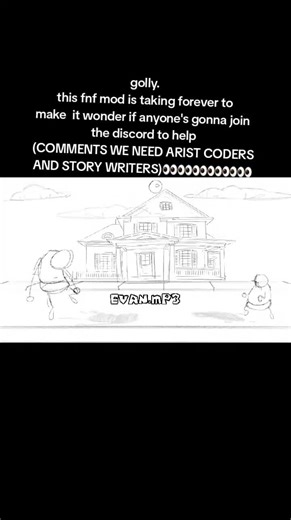 JOIN THE DSICORD TO HELP OUR MOD. THE EVIL EDMONDX MOD #fnf #edmondx#aethos