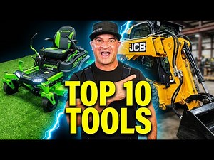 TOP 10 TECH And TOOLS from The LANDSCAPE SHOW 2025 Orlando #powertools #diy