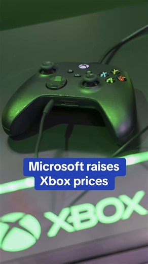 Microsoft is raising the price of its Xbox consoles by $80-$100 depending on the model, citing "market conditions." | CBS Evening News