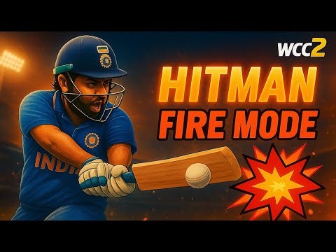 “Rohit Sharma HITMAN Mode 🔥 | Hard Hitting Batting in WCC2 Gameplay”