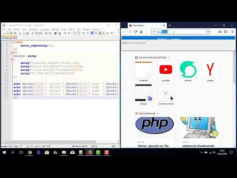 Create MultiDimensional Array And Use Foreach In PHP @sadikemrah