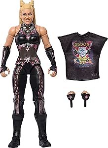Mattel WWE Elite Action Figure & Accessories, Greatest Hits 2025, 6-inch Collectible Natalya with 25 Articulation Points & Swappable Hands