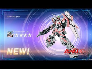 MOBILE SUIT GUNDAM BATTLE OPERATIONS 2: How To Get The Unicorn Gundam | PS4 HD