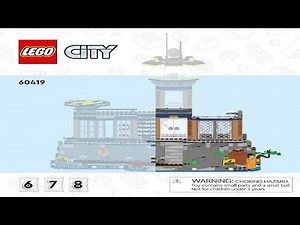 LEGO instructions - City - Police - 60419 - Police Prison Island (Book 4)