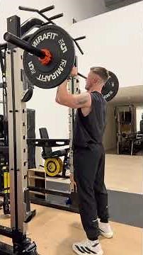 How to Properly Barbell Overhead Press 💪🏼 #shoulderworkout #gymtips