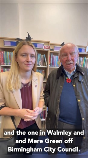 Today was a truly happy and memorable day in Royal Sutton Coldfield, marking the start of a new era of local delivery. Today, Conservative-lead Royal Sutton Coldfield Town Council took over the running of our libraries in Boldmere, Walmley and Mere Green, saving them from closure under Birmingham Labour’s cost-cutting plans. It was a pleasure to attend and speak at the official openings of each library today - and I would particularly like to pass on my congratulations to Vesey campaigners John 