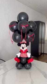 Minnie Mouse Centerpiece ❤️🖤