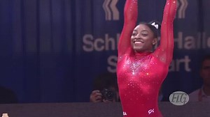 “Doesn’t she nail that landing!” As we come to the end of our celebration of #InternationalWomensDay, no salute to women’s #Gymnastics would be complete without Simone Biles 🇺🇸 Here she is defending her World title in the Vault final at the 2019 World #Artistic Championships in Stuttgart where she became the most decorated gymnast in Worlds history with 25 medals. The USA superstar also won All-Around, Beam, Floor and Team gold. #IWD #IWD2021 USA Gymnastics | International Gymnastics Federatio