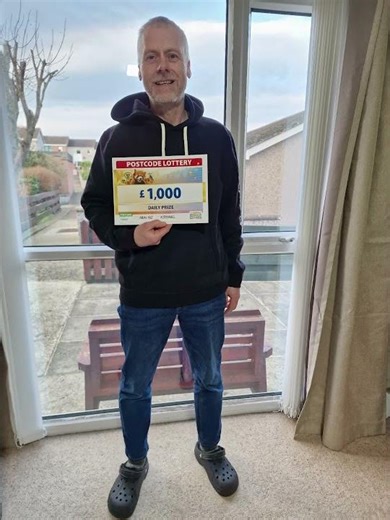 Proof Arrived 📬 £1,000 Postcode Lottery