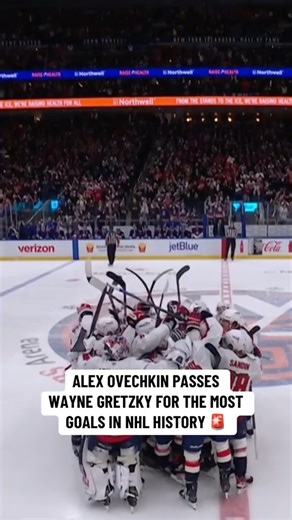 206K views · 4.1K reactions | Alex Ovechki is now the all-time goals leader in NHL history  ( @nhl) | CBS Sports | Facebook