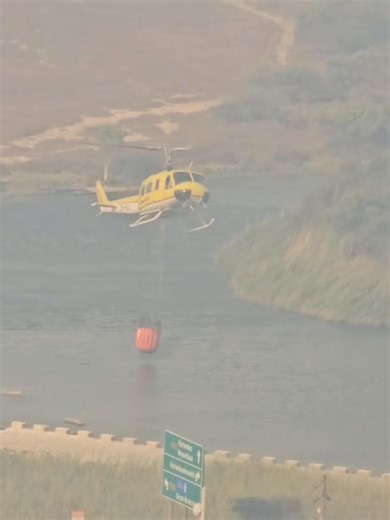 Firefighting Helicopter Rescues in Mossel Bay