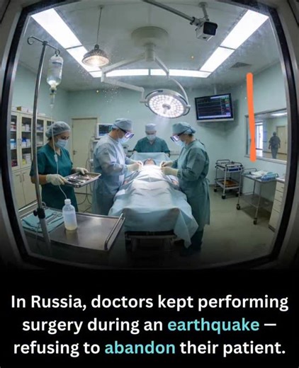 WORLD_WIDE_EDUCATION on Instagram: "Inside an operating room in Russia, surgeons were midway through a delicate procedure when the ground began to shake. Lights flickered. Equipment rattled. Ceiling panels trembled as an earthquake rolled through the region. For a brief second, everyone in the room understood the danger. Hospitals have strict emergency protocols during seismic activity. Evacuation is often the safest choice. But in that moment, the patient on the table could not be moved. An ope