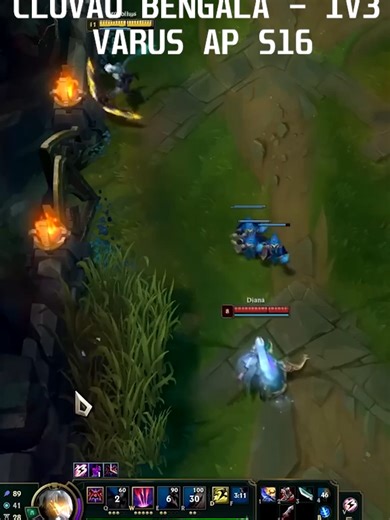 Clovão Bengala 1v3 - Varus AP S16 #Varus #leagueoflegends #LoL #ADC