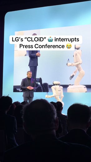 The towel demo made me giggle 🤭 #lg #ces #ai #robotics | Robotics