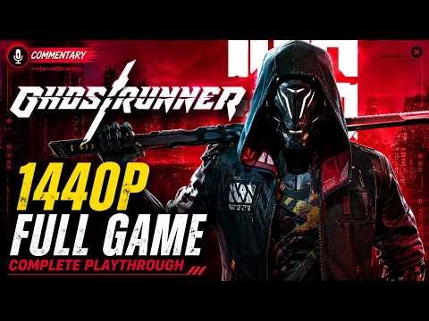 Ghostrunner Gameplay Full Game (1440p) – Uncut With Commentary