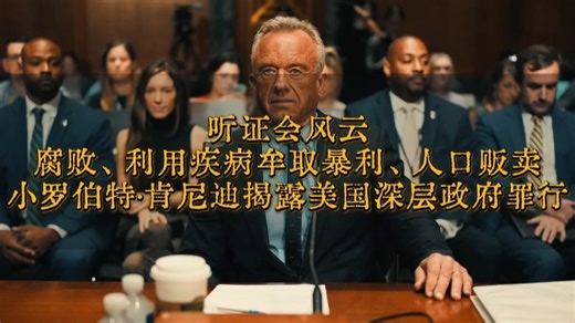 听证会风云，小罗伯特·肯尼迪揭露美国深层政府罪行