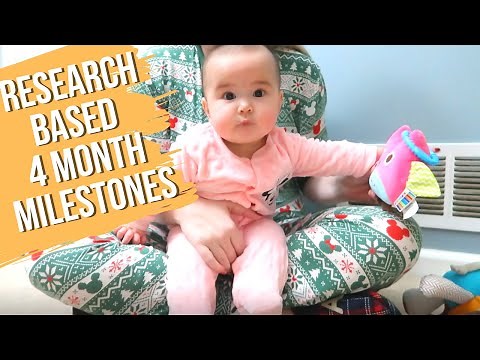 4 MONTH BABY DEVELOPMENT MILESTONES | Using Ages and Stages(ASQ3) to Measure Growth & Activities