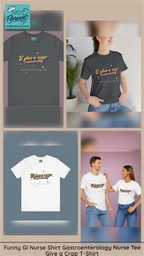 Funny GI Nurse Shirt Gastroenterology Nurse Tee Give a Crap T-Shirt