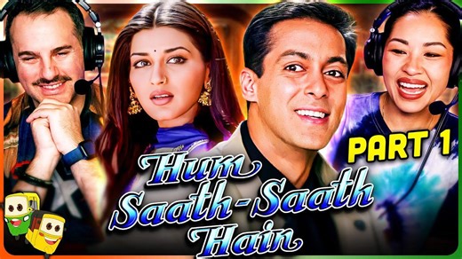 Hum Saath-saath Hain (part 1) Movie Reaction! | Salman Khan | Karisma Kapoor | Saif Ali Khan