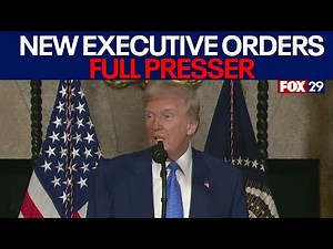 FULL: President Trump signs executive order on IVF